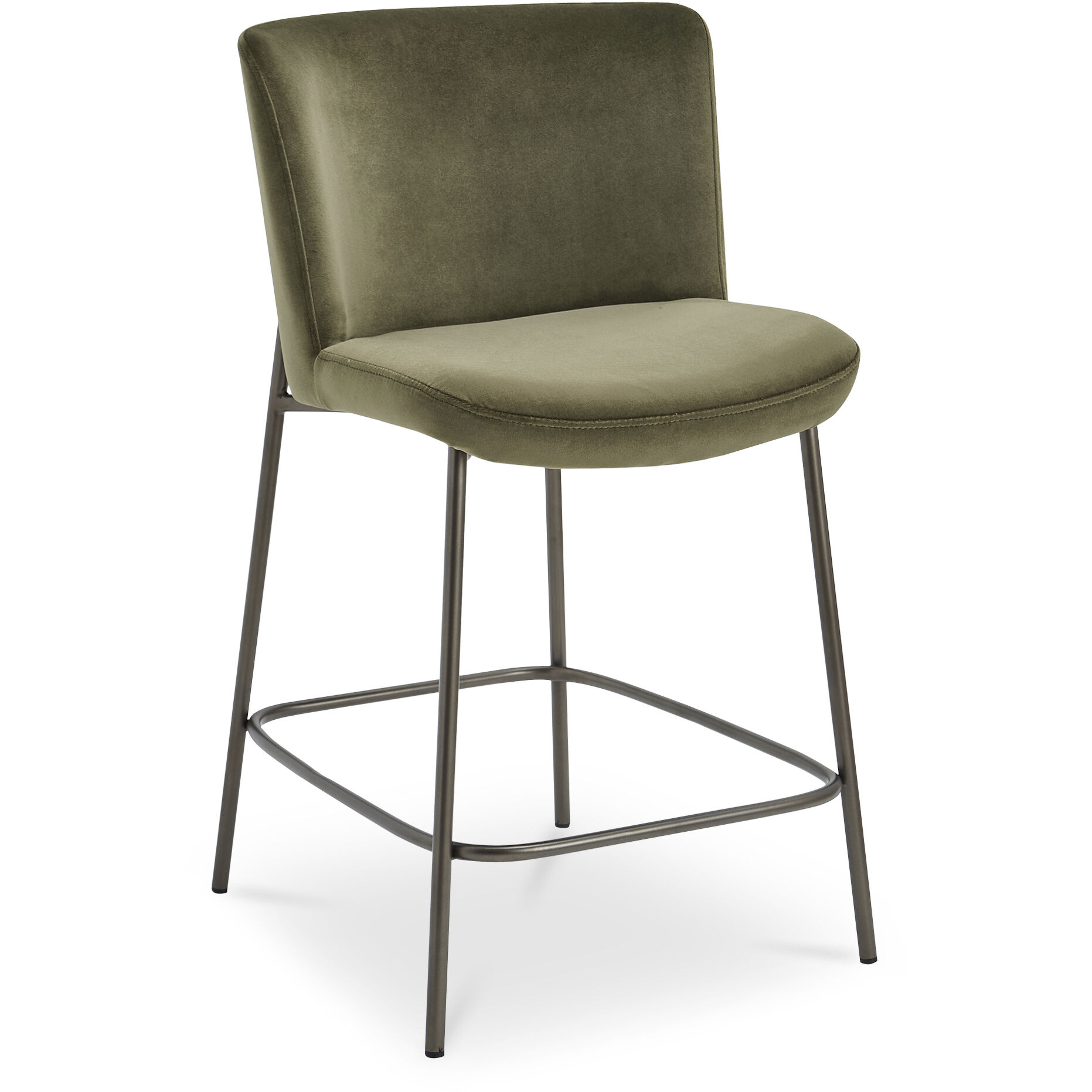 Early 37.4 inch Green Counter Stool